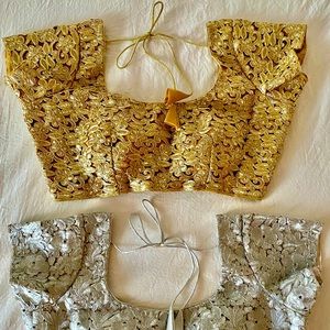 Indian Blouse Gold